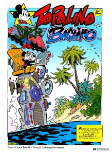 Topolino super bagnino