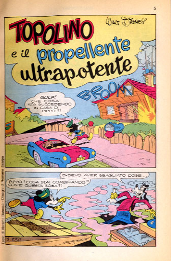 Topolino e il propellente ultrapotente