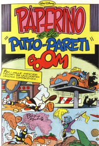 Paperino e le 'pitto-pareti' boom