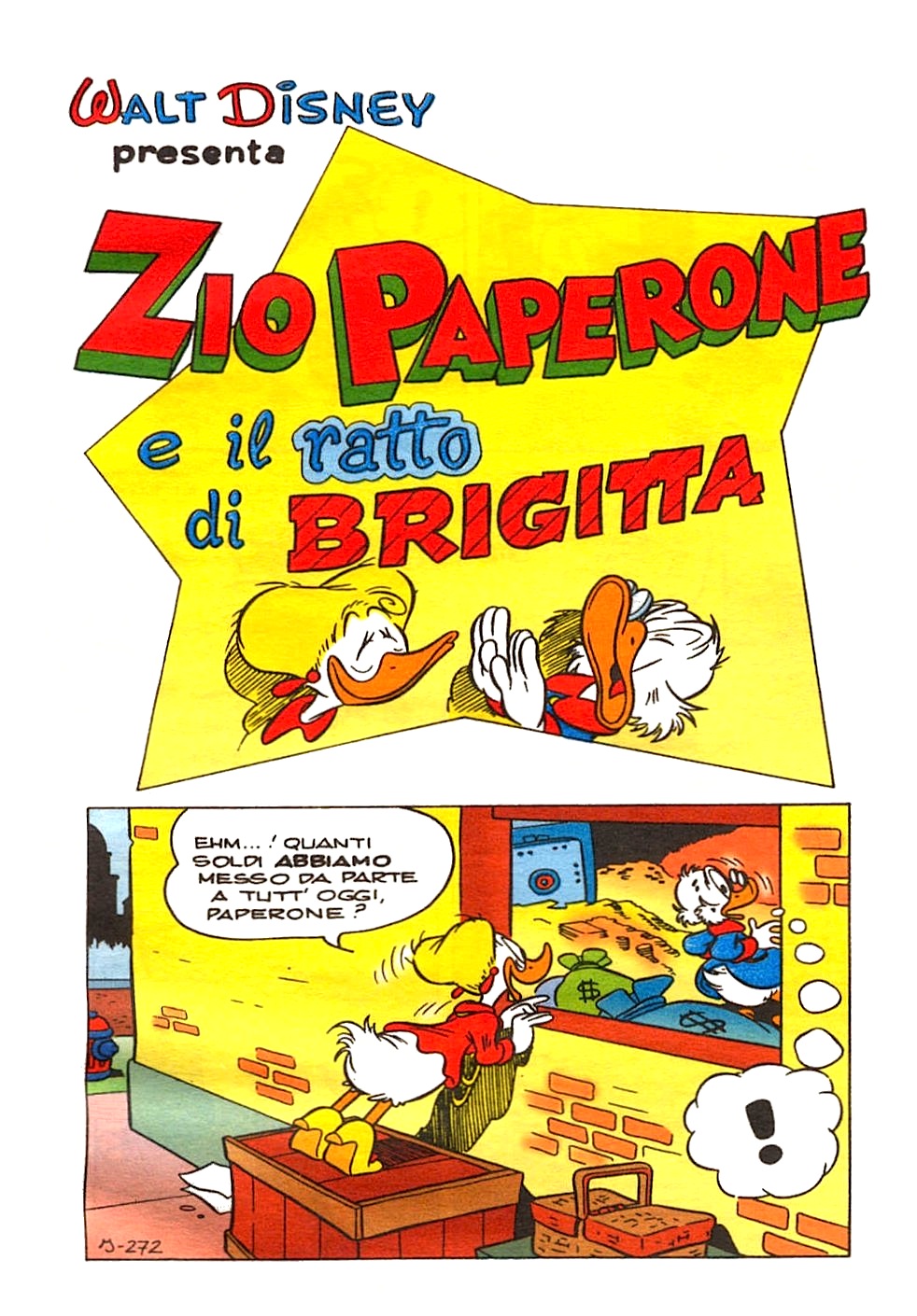 Zio Paperone e il ratto di Brigitta