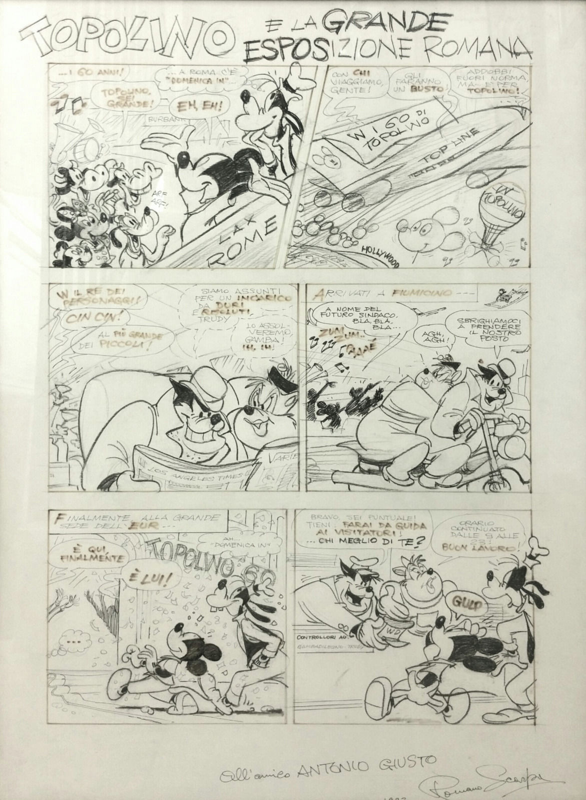 Topolino e la grande esposizione romana